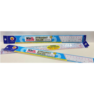 Thước kẻ dẻo thẳng 30cm winq c-30 - 1 cây