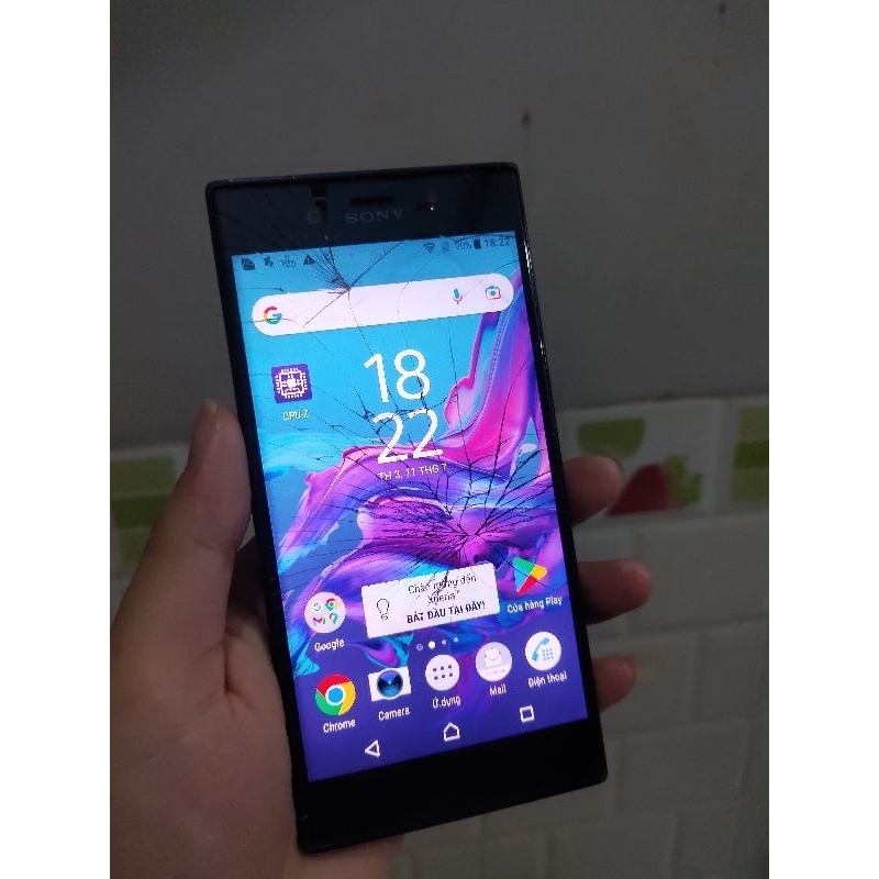 Xác điện thoại cũ Sony Xperia XZ (3gb/32gb) chữa cháy, treo game (xin đọc kĩ mô tả)