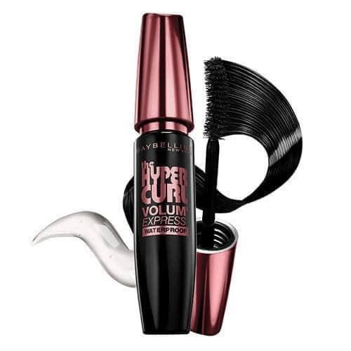 Mascara Dài Mi và Cong Mi Maybelline New York Hyper Curl Waterproof Chuốt Mi Đen 9.2ml