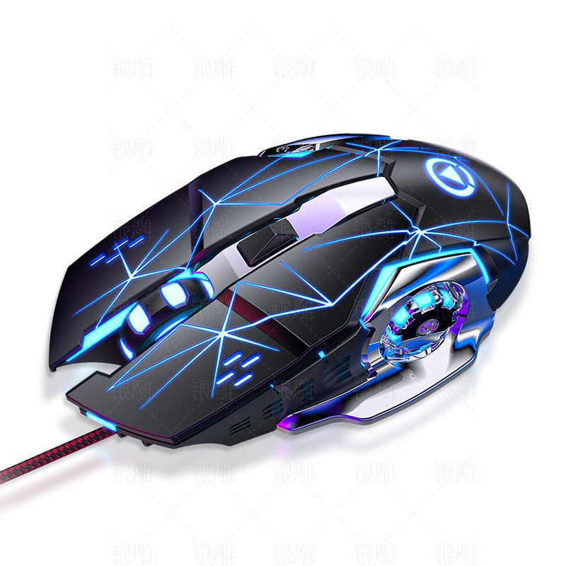 Chuột máy tính gaming G15 Led RGB thiết kế độc lạ chính hãng bảo hành 12 tháng
