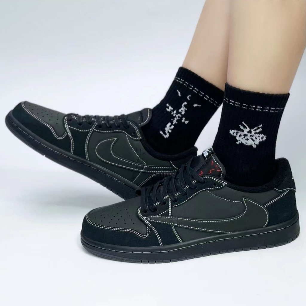 Giày thể thao Nike Jordan 1 barb giày thể thao giày dép thời trang cao cấp vật liệu da bò