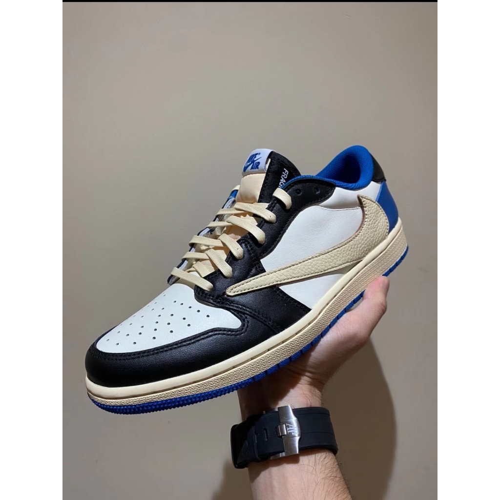 Giày thể thao Nike Jordan 1 barb giày thể thao giày dép thời trang cao cấp vật liệu da bò