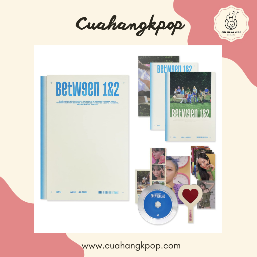 ALBUM TWICE Between 1&2 có sẵn