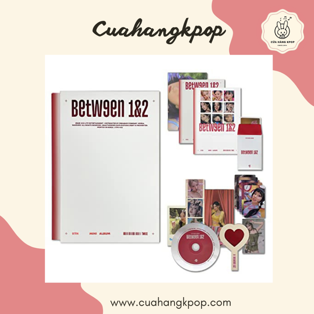 ALBUM TWICE Between 1&2 có sẵn