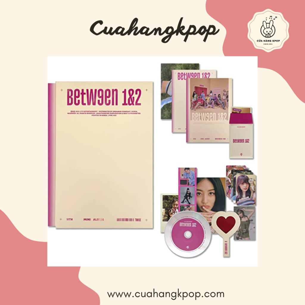 ALBUM TWICE Between 1&2 có sẵn