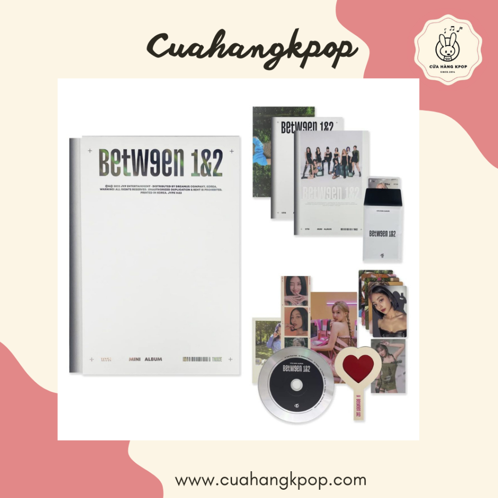 ALBUM TWICE Between 1&2 có sẵn