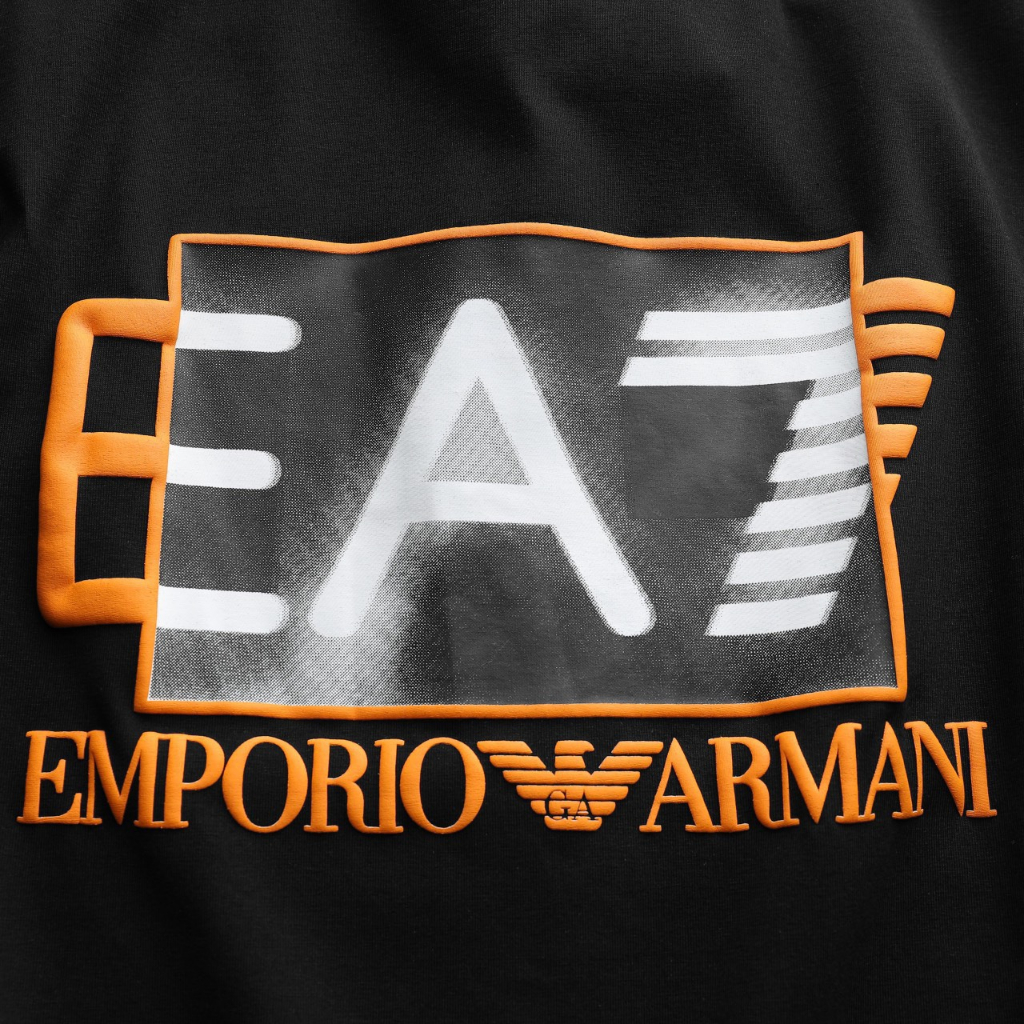Áo thun thời trang unisex EA7, chất thun cotton 4 chiều, logo in nổi độc đáo AT77