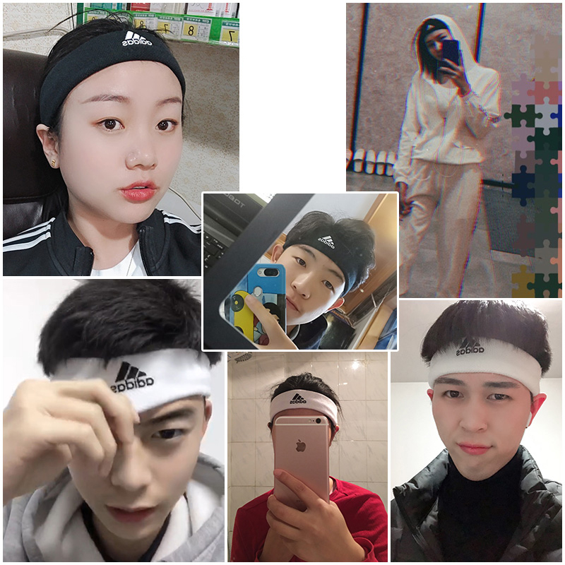 Headband Nam Nữ Băng Đô Thể Thao Băng Trán Thấm Chặn Mồ Hôi Dùng Cho Tập Gym, Chạy Bộ, Bóng Rổ, Tennis