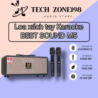 Loa Karaoke Xách Tay di động cao cấp chính hãng Best Sound M5 và loa 1202 Musicbox hàng nhập khẩu.