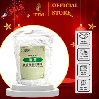 Mặt Nạ Collagen Bạc Hà, Bột Mặt Nạ Dẻo Bạc Hà Loại 1