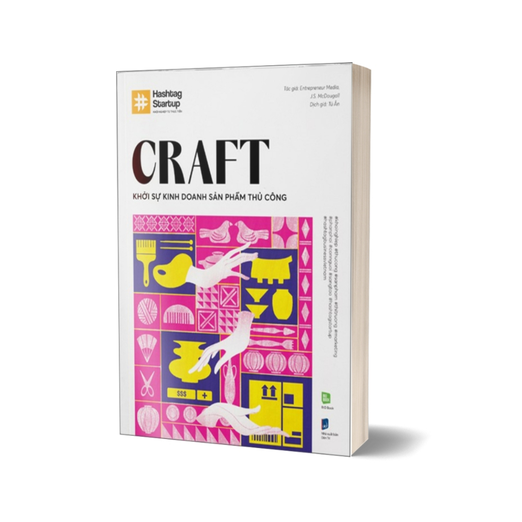 Sách - Hashtag No.6 Craft - Khởi Sự Kinh Doanh Sản Phẩm Thủ Công - RIO