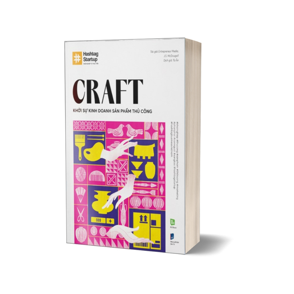 Sách - Hashtag No.6 Craft - Khởi Sự Kinh Doanh Sản Phẩm Thủ Công - RIO