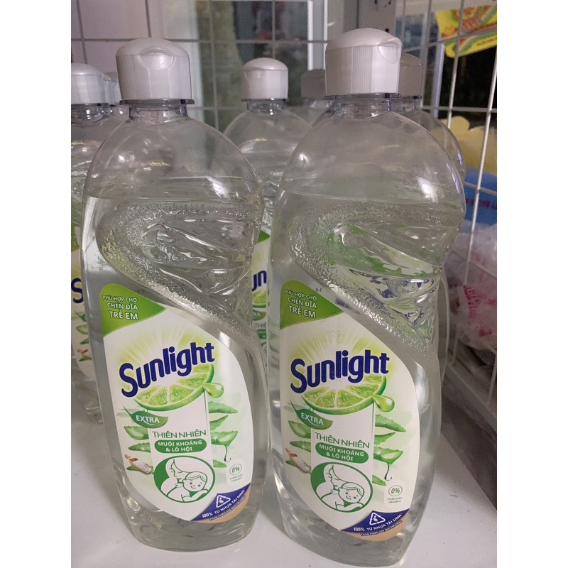 Chai Nước Rửa Chén Sunlight Thiên Nhiên 750G ( Phù Hợp Với Chén Đĩa Trẻ Em)