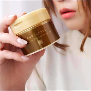 Kem dưỡng shiseido aqualabel 5in1 vàng