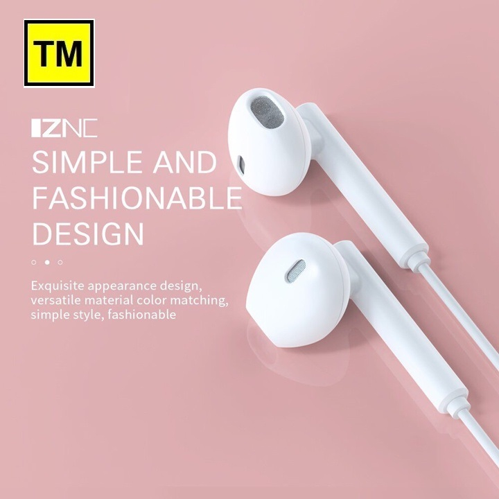 Tai nghe có dây IZNC N37 EXTRA BASS jack 3.5mm