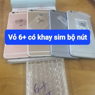 Vỏ 6+ có khay sim bộ nút chuẩn đẹp