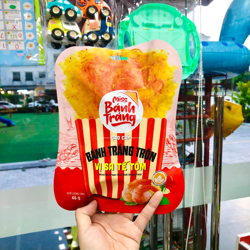 Bánh tráng trộn Miss Bánh Tráng các vị gói 46g