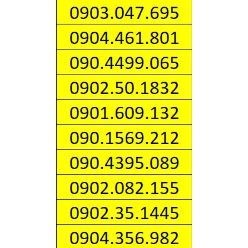 Sim mobifone 4g số đẹp 090 300k