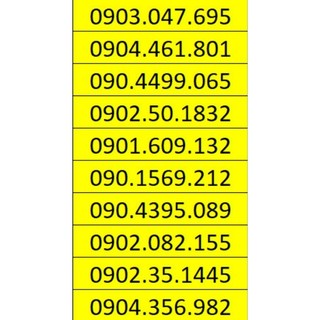 Sim mobifone 4g số đẹp 090 300k