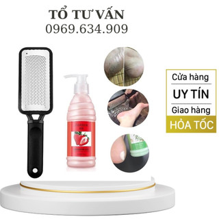 Bàn trà gót & kem mềm gót chân