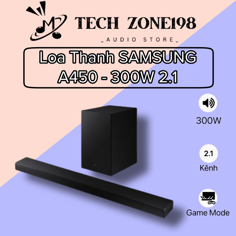 Loa soundbar Samsung B450F - c450 2.1 300W ( Hàng Chính Hãng 100%)