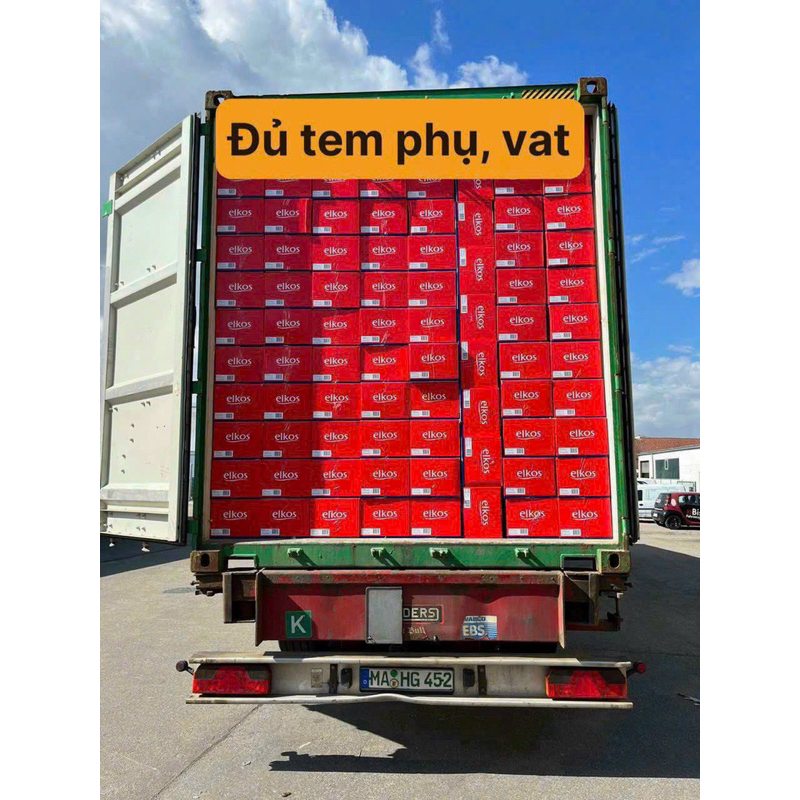 Bông tẩy trang elkos 140 miếng