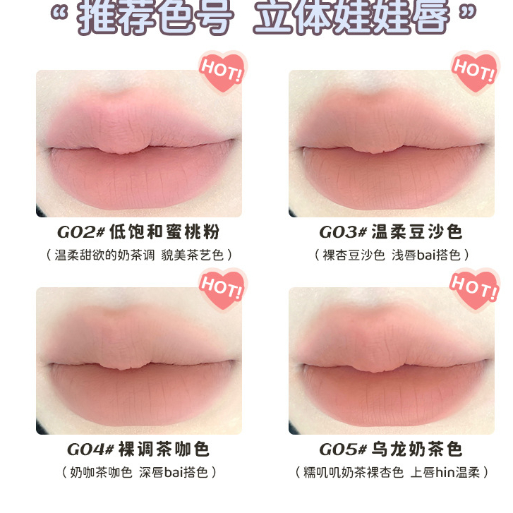 Chì Kẻ Viền Môi GOGO TALES Velvel Fog Lipliner GT531 - GOGOTALES