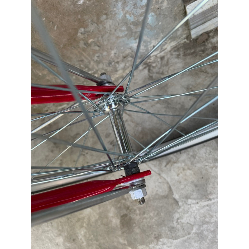 Siêu phẩm xe đạp điện Nhật Panasonic 26 in màu đỏ MS6