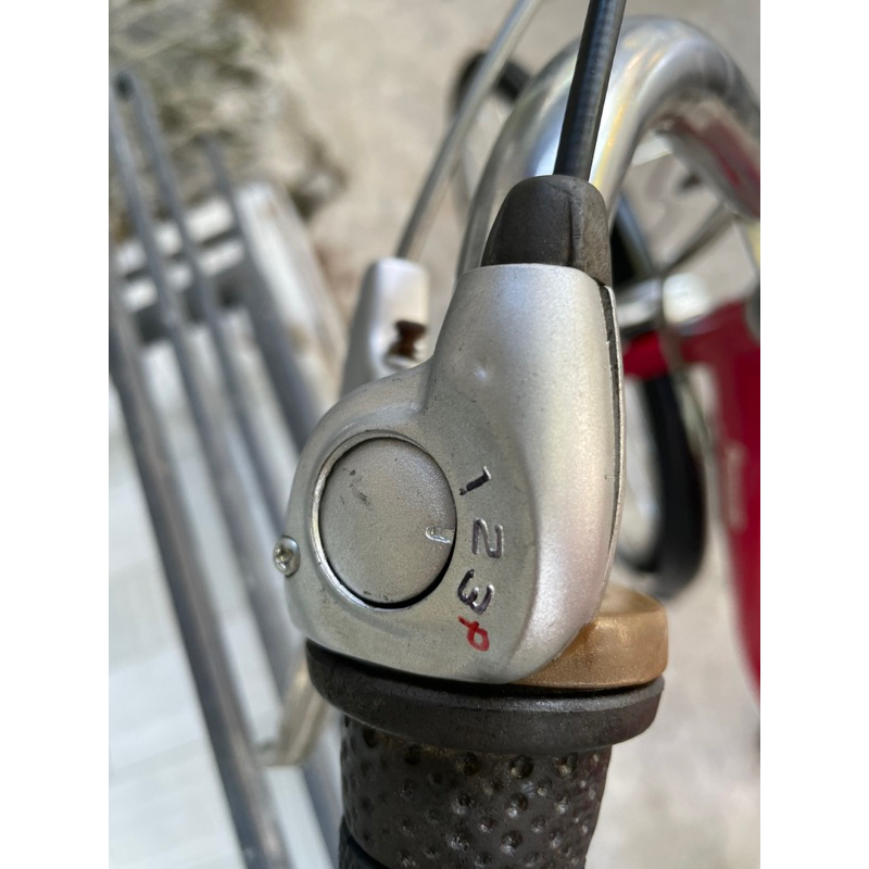 Siêu phẩm xe đạp điện Nhật Panasonic 26 in màu đỏ MS6