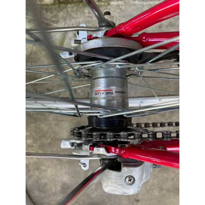 Siêu phẩm xe đạp điện Nhật Panasonic 26 in màu đỏ MS6