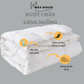 Ruột chăn lông vũ ( lông ngỗng) sợi tơ mảnh MÂY HOUSE chuẩn khách sạn 5*