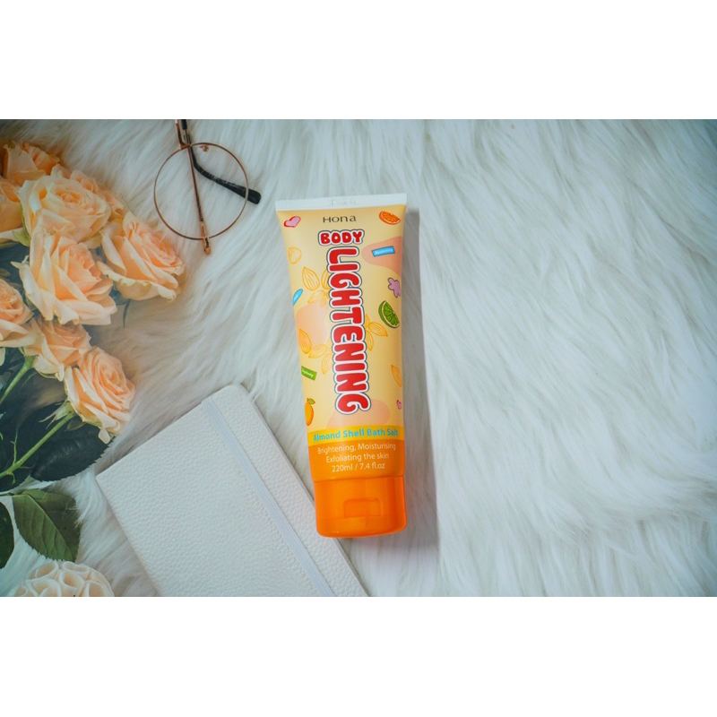 Muối Tẩy Tế Bào Chết THÂM MÔNG, NÁCH, SẦN MỤN VÒNG 3 BODY LIGHTENING HONA