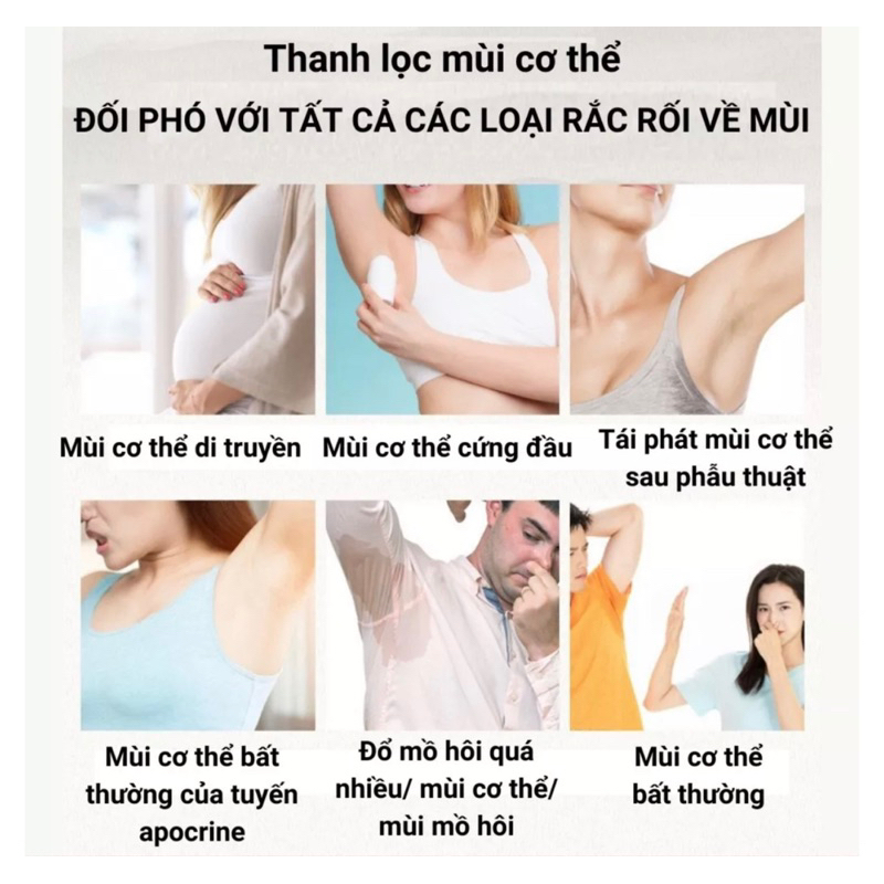 Xịt khử mùi cơ thể Đông Y Trung Hoa  - Tặng kèm lọ tinh dầu ngải massage 10ml