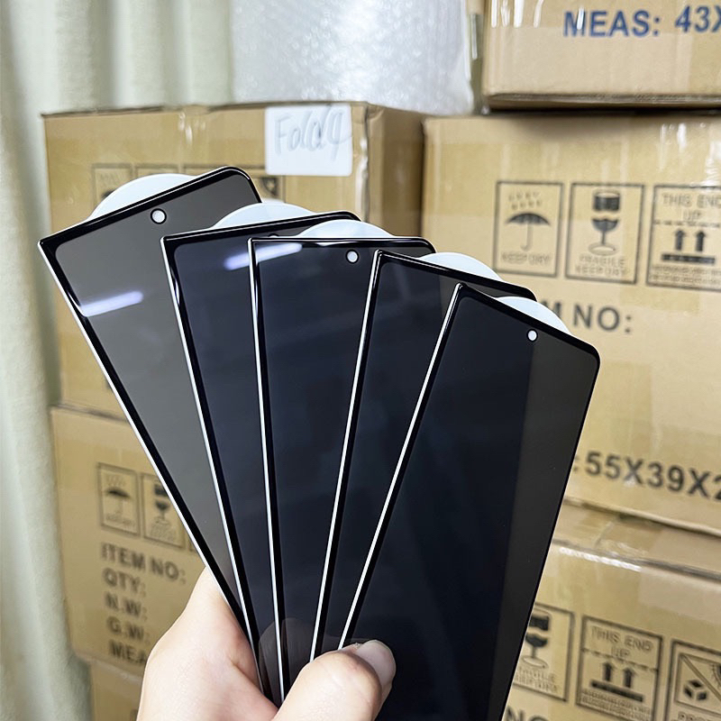 Dán Kính chống nhìn trộm cho Samsung Z Fold 5/ Z Fold 4/ Z Fold 3 5G Full màn hình mặt trước nhỏ siêu bảo mật