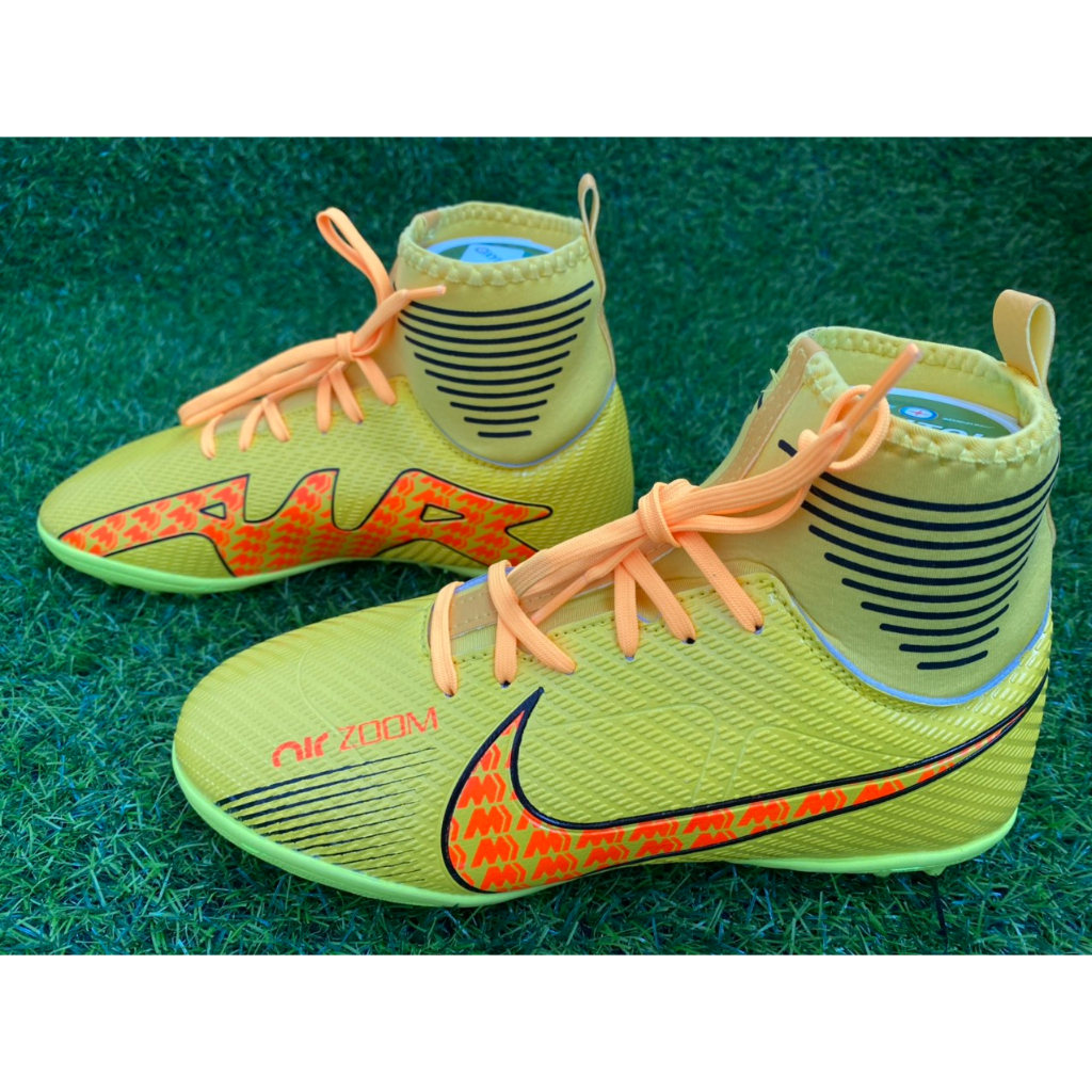 Giày đá bóng_bóng đá_ đá banh cổ thun sân cỏ nhân tạo đã khâu full đế