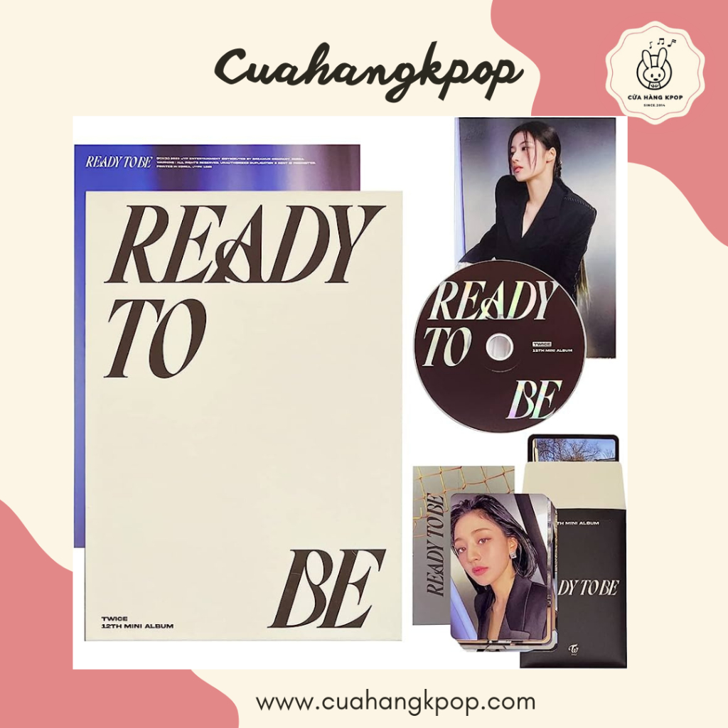 Album TWICE Ready To Be có sẵn