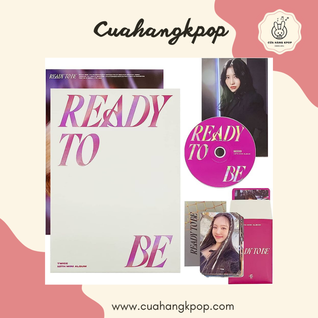 Album TWICE Ready To Be có sẵn