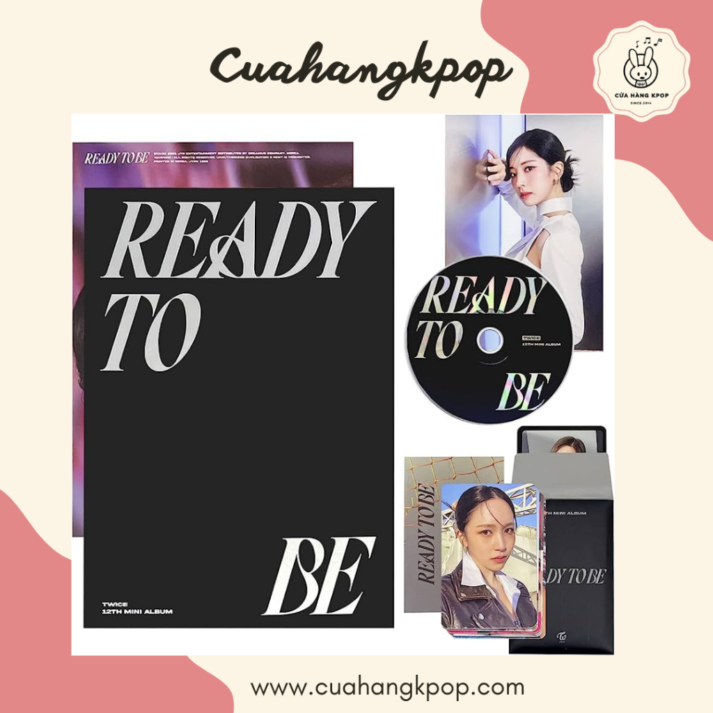 Album TWICE Ready To Be có sẵn