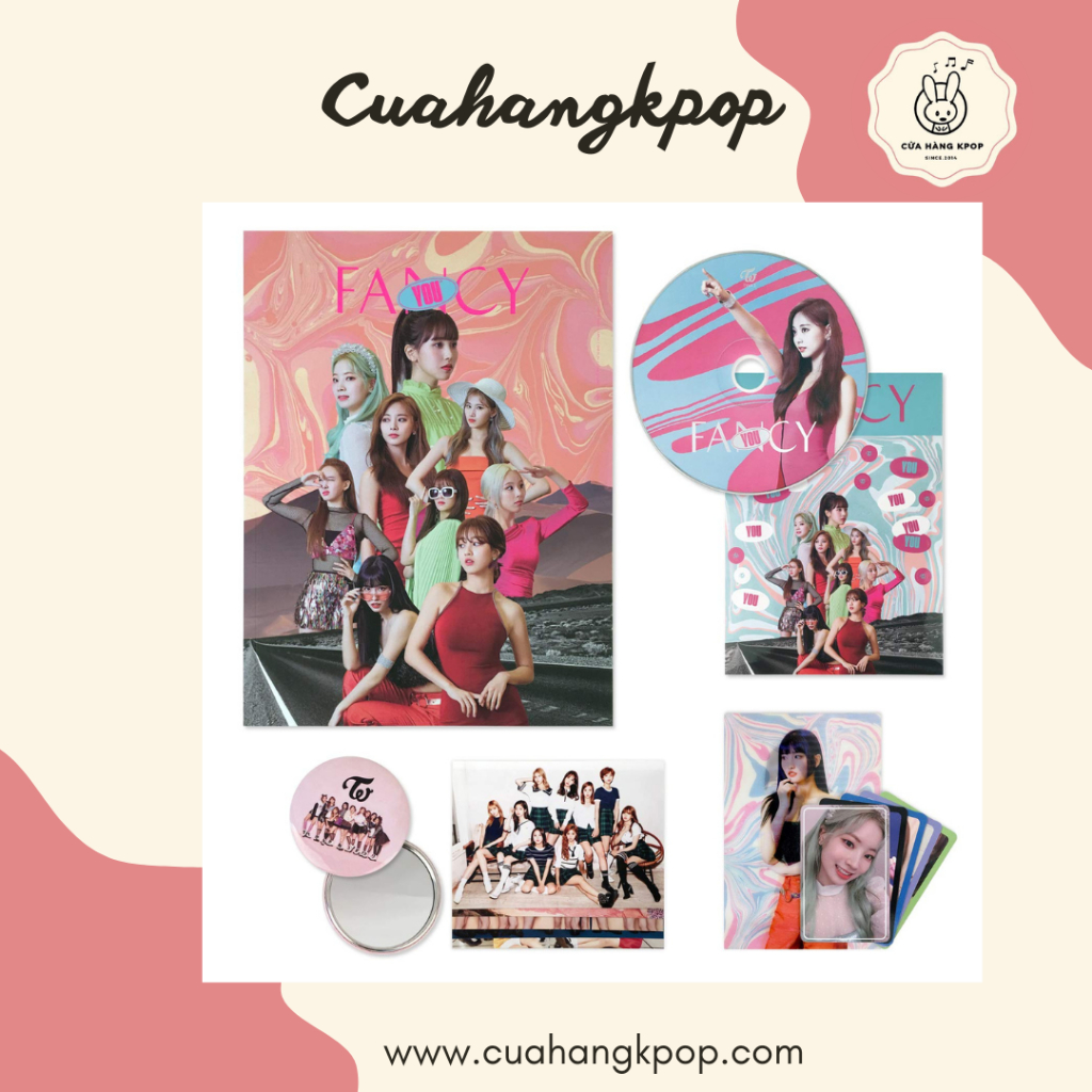 Album Twice - Fancy có sẵn Cửa Hàng KPOP