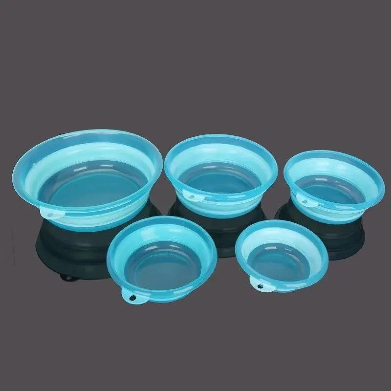 Bát trộn mồi silicon gấp gọn tiện dụng nhiều kích thước