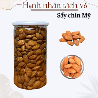 500g Hạt hạnh nhân nhập khẩu mỹ ( rang bơ vỏ mỏng/ tách vỏ sấy chín)