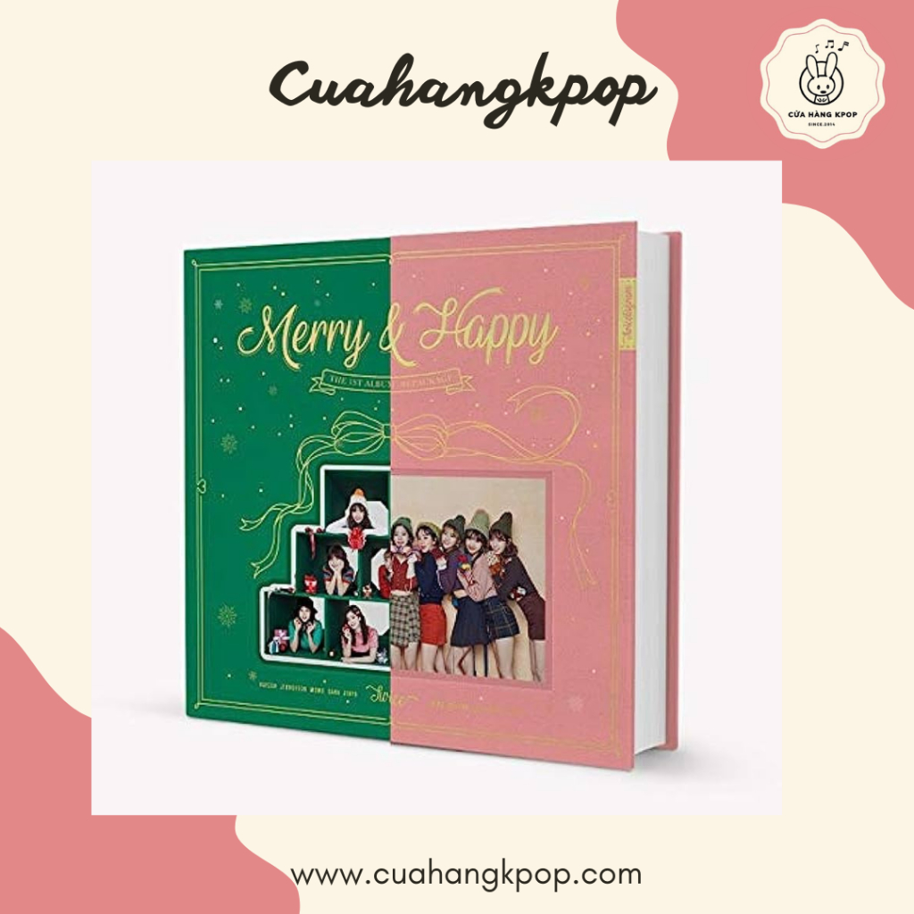 ALBUM TWICE - VOL.1 REPACKAGE [MERRY & HAPPY]