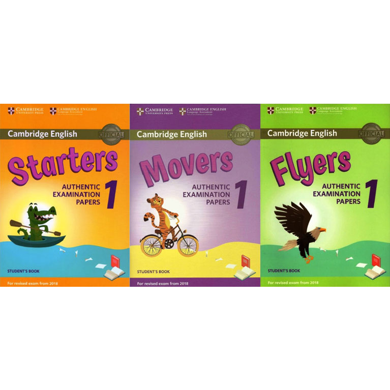 Cambridge English 1 - Starters Movers Flyers - B.O.O.K Có file nghe