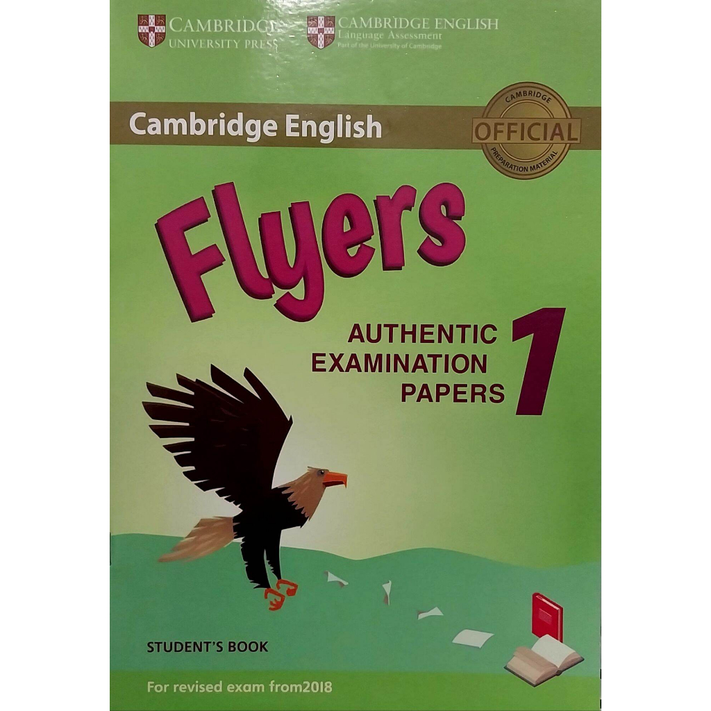 Cambridge English 1 - Starters Movers Flyers - B.O.O.K Có file nghe