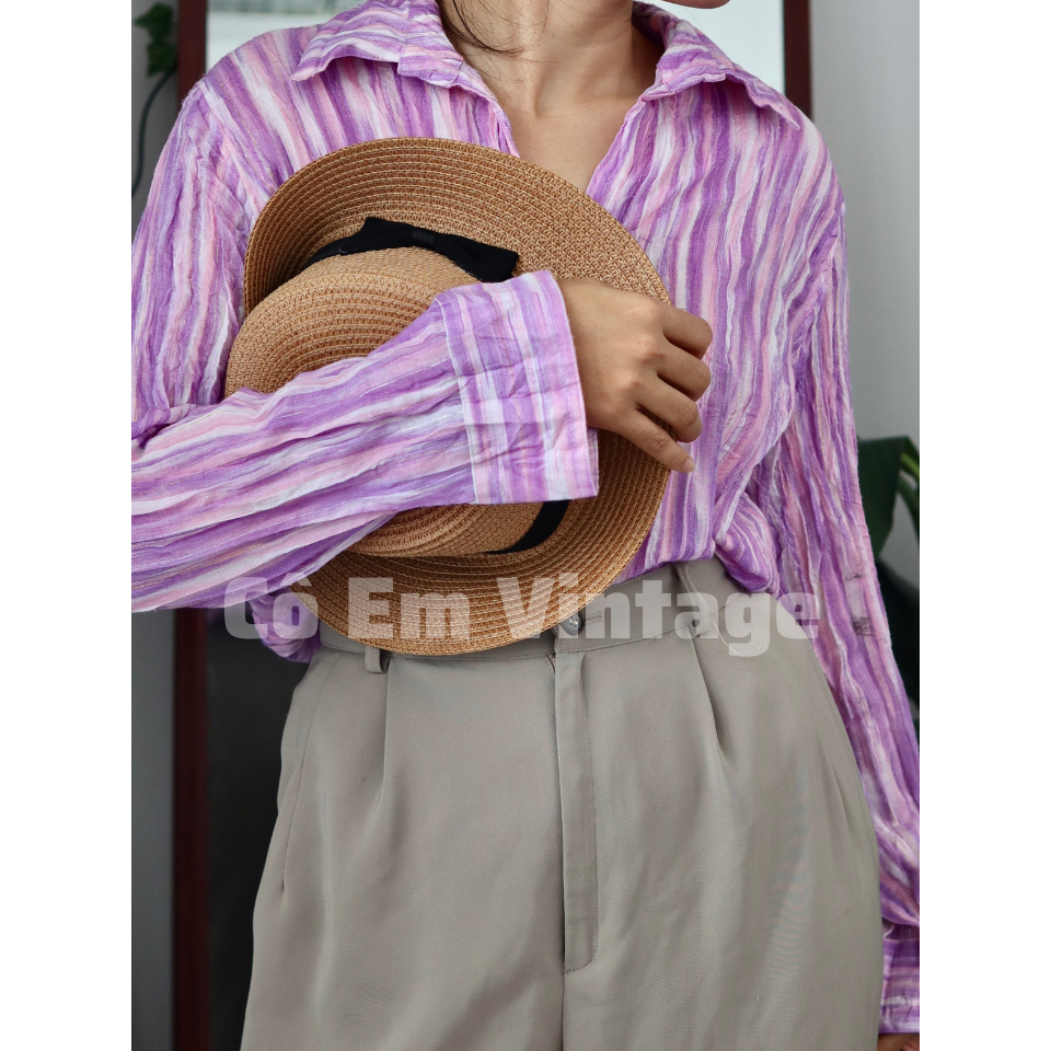 Áo Sơ Mi 2Hand Phong cách Vintage - Hàn Quốc Còn Mới Không Lỗi