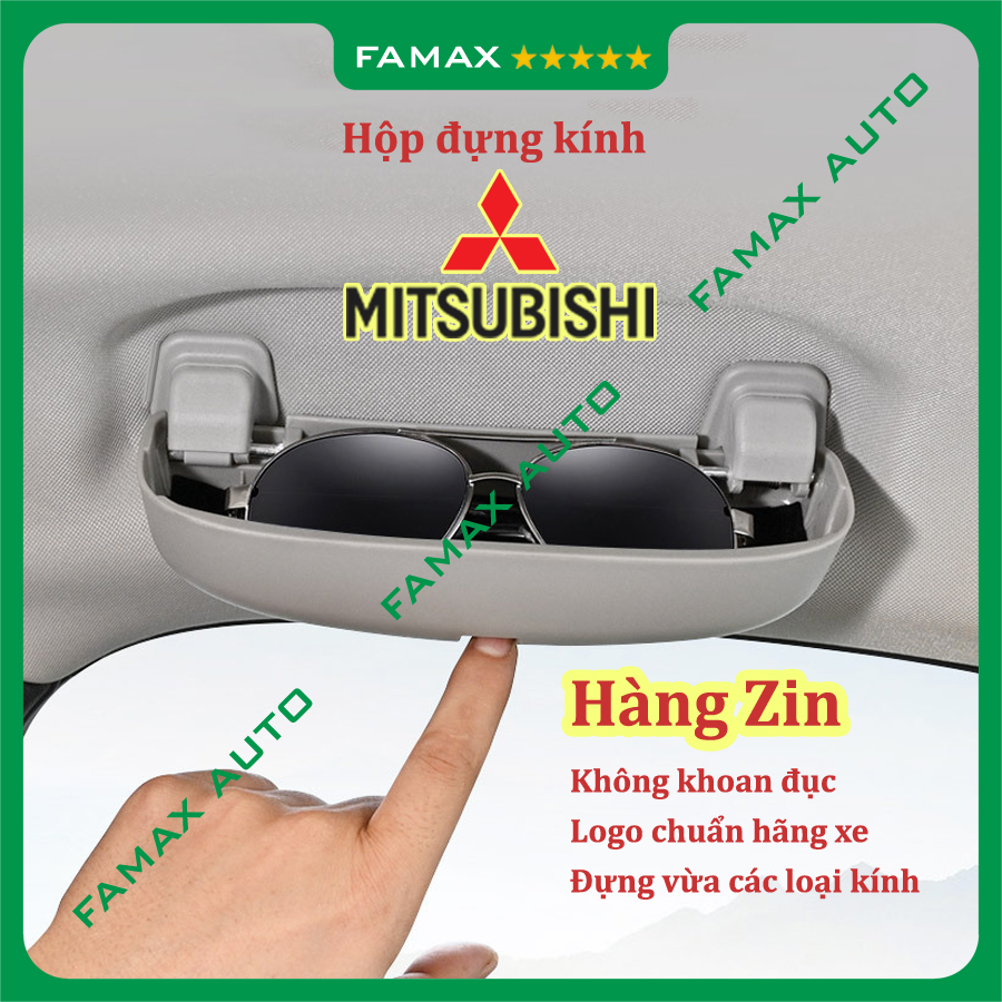 Hộp đựng kính ô tô MITSUBISHI. Hộp đựng kính xe ô tô XPANDER, ATTRAGE, TRITON, OUTLANDER, PAJEROSPORT