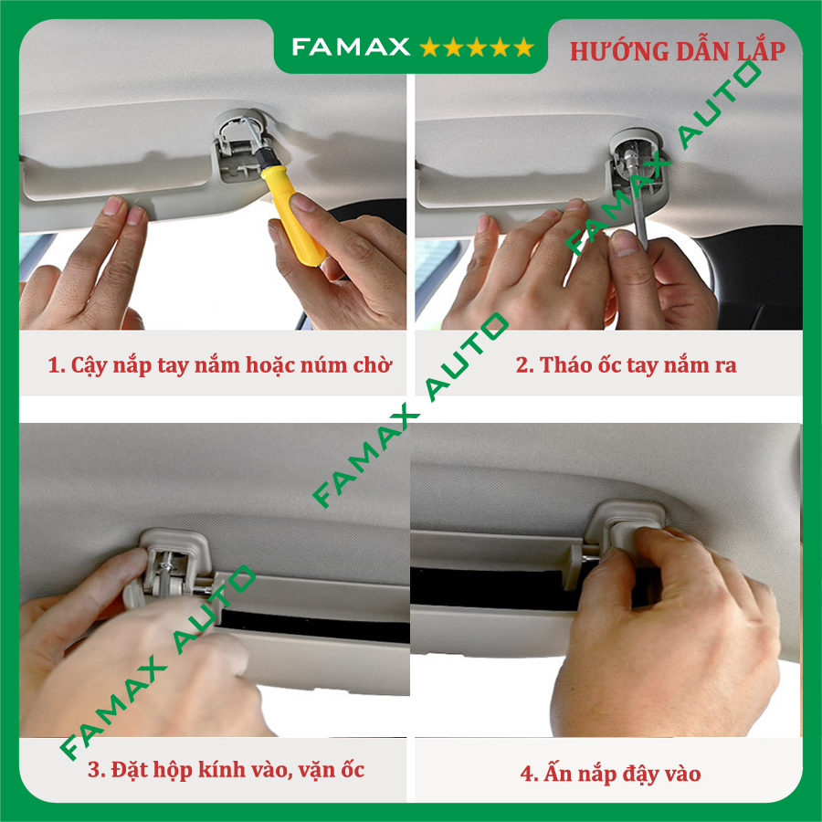 Hộp đựng kính ô tô MITSUBISHI. Hộp đựng kính xe ô tô Xpander, Attrage, Mirage, Triton, Outlander, Pajero Sport