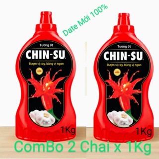 ComBo 2 Chai Tương Ớt Chinsu 1Kg Ngon Rẻ (DATE MỚI)