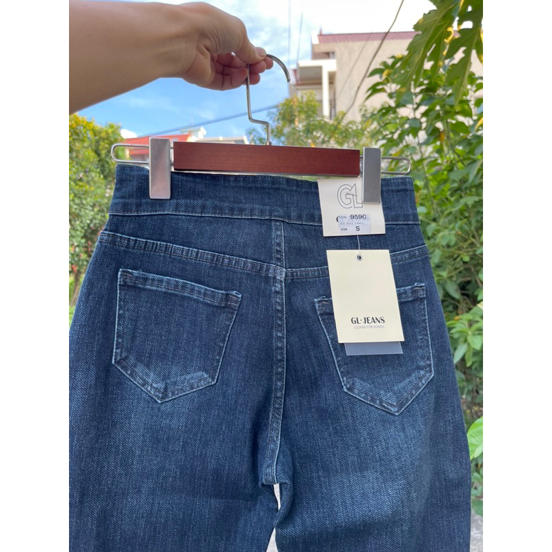 QUẦN JEANS BAGGY DÁNG BOY 15.008, MÀU TRÀM ÔM NHẸ