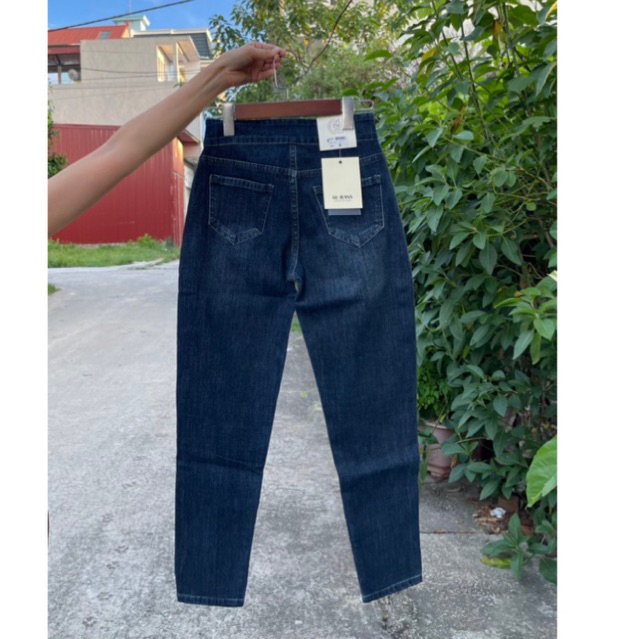 QUẦN JEANS BAGGY DÁNG BOY 15.008, MÀU TRÀM ÔM NHẸ